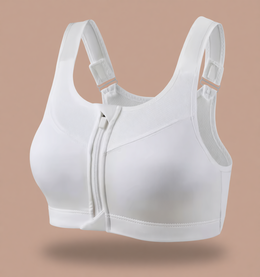 The Active Zip Bra