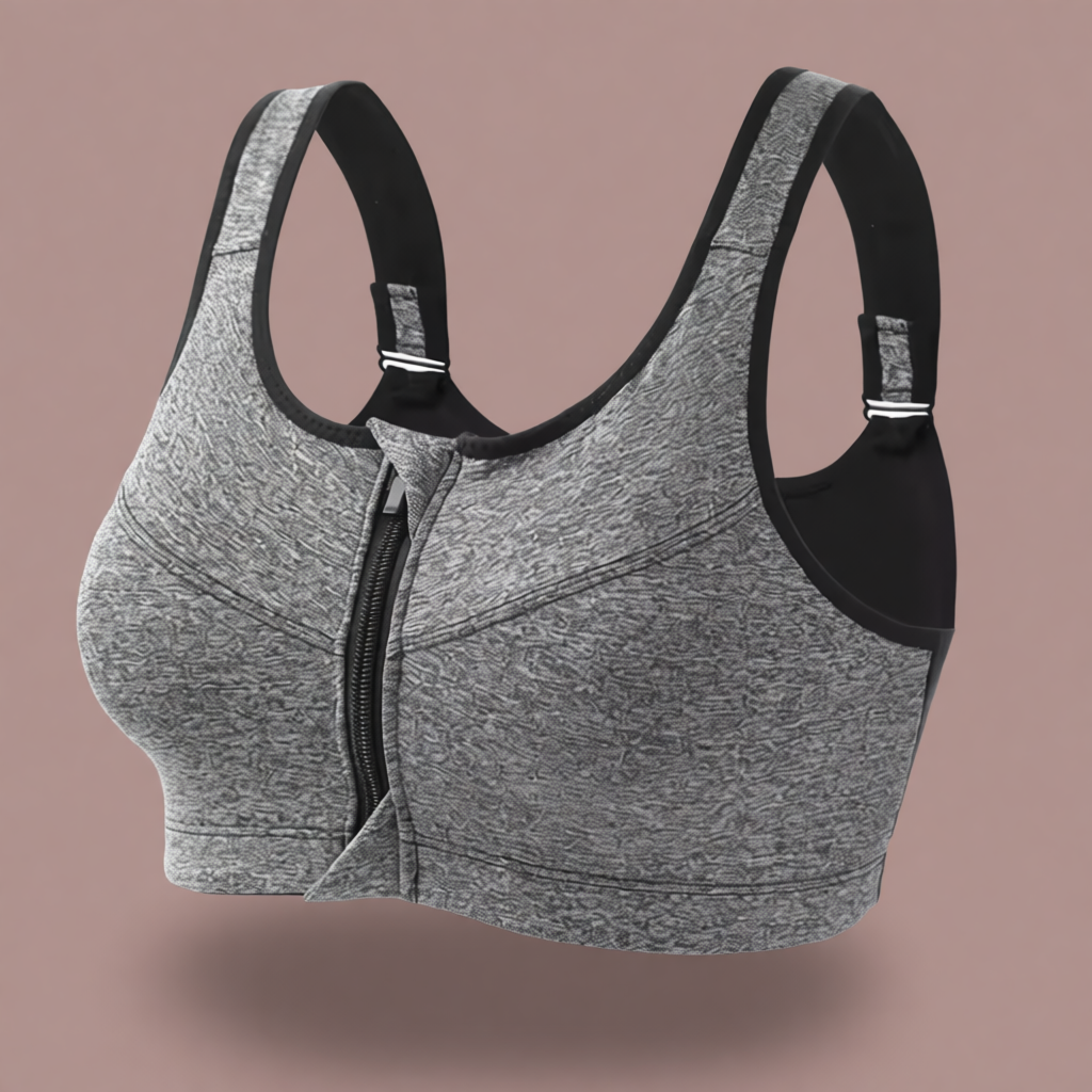 The Active Zip Bra
