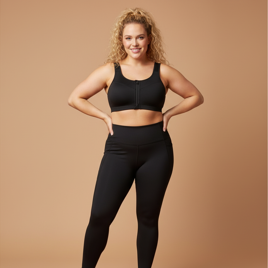The Active Zip Bra