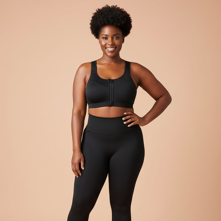 The Active Zip Bra